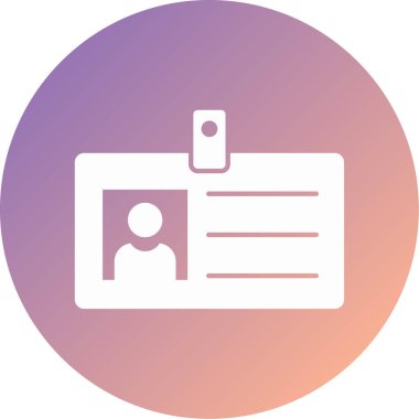 rozet modern ikon vektör illüstrasyonu