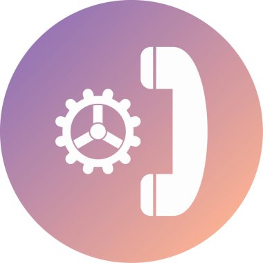 telefon modern simge vektör illüstrasyonu