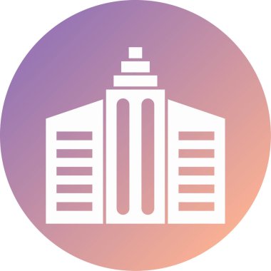 bilding modern simge vektör illüstrasyonu