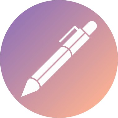 kalem modern simge vektör illüstrasyonu