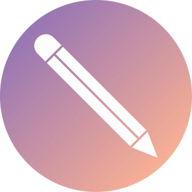 kalem modern simge vektör illüstrasyonu