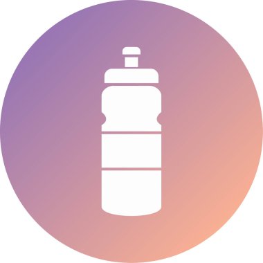 şişe modern simge vektör illüstrasyonu