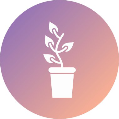 Bahçıvanlık modern ikon vektör illüstrasyonu