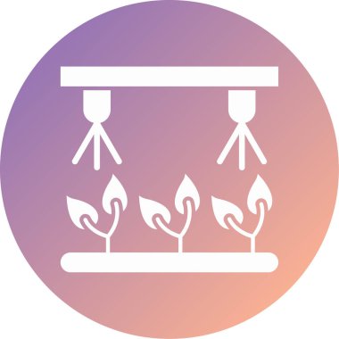 Bahçıvanlık modern ikon vektör illüstrasyonu