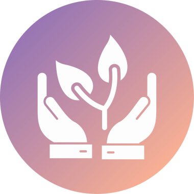 Bahçıvanlık modern ikon vektör illüstrasyonu