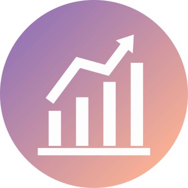 iş büyüme grafik simgesi 