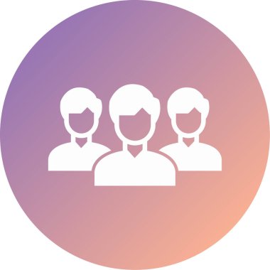 İnsan simgesinin vektör illüstrasyonu