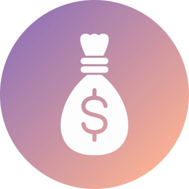 finans simgesi, vektör illüstrasyonu