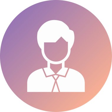 Avatar simgesi, vektör illüstrasyonu