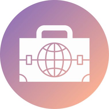 vektör seyahat simgesi illüstrasyonu