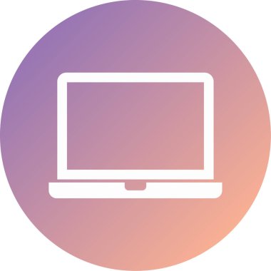 vektör lcd simgesi illüstrasyonu