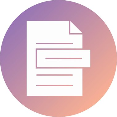 dosya belgesi. Basit resimleme