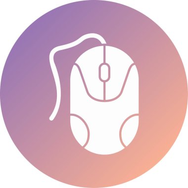 Fare. Web simgesi basit illüstrasyon