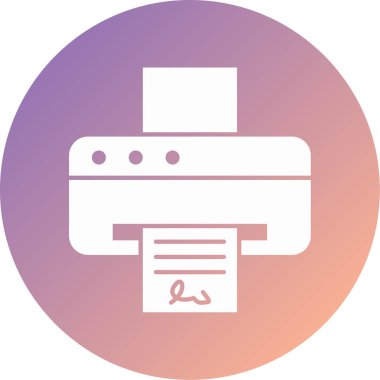 faks simgesi, vektör illüstrasyonu