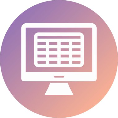 vektör bilgisayar simgesi illüstrasyonu 