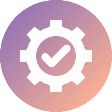 Ayarlar. Web simgesi basit illüstrasyon