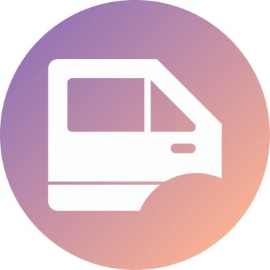 bus simgesi, vektör illüstrasyonu