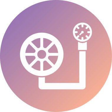 Araba tamir ikonu. Basit resimleme