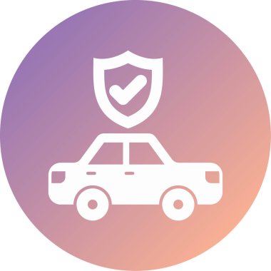 Kalkan. Web simgesi basit illüstrasyon