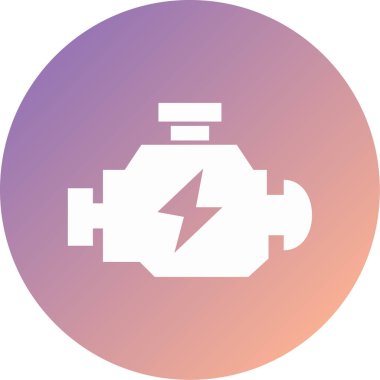 Yakıt dolgu simgesinin vektör çizimi