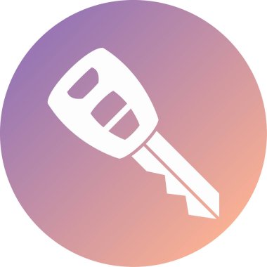 anahtar modern simge vektör illüstrasyonu