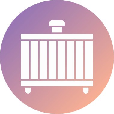 Modern havaalanı simgesinin vektör illüstrasyonu