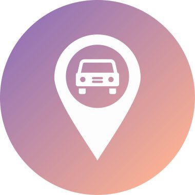 seyahat modern simge vektör illüstrasyonu