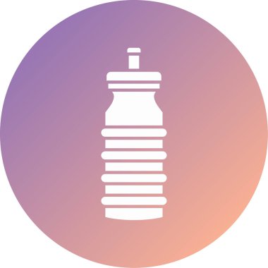 şişe modern simge vektör illüstrasyonu