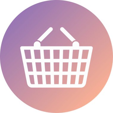 alışveriş modern simge vektör illüstrasyonu