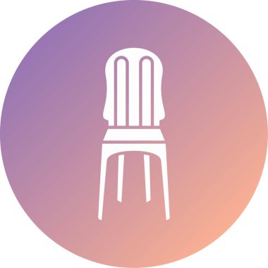 Masa. Web simgesi basit tasarım