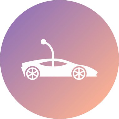 Modern otomatik simgenin vektör illüstrasyonu