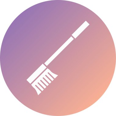 Modern kürek simgesinin vektör çizimi