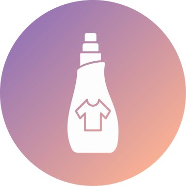 Benzersiz şişe simgesi, vektör çizimi