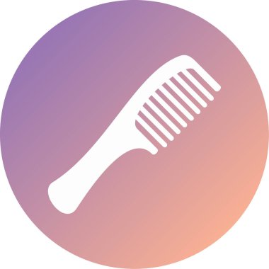 Tarak. Web simgesi basit tasarım