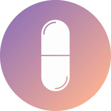 Hap. Web simgesi basit illüstrasyon