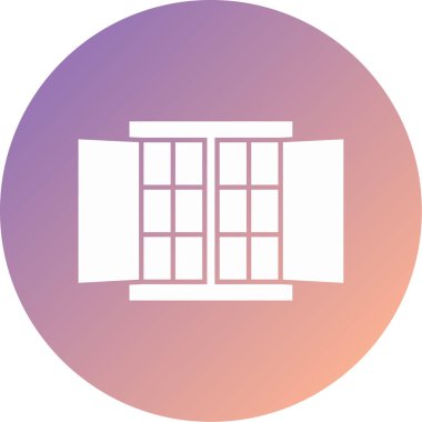 Modern yapı simgesinin vektör illüstrasyonu