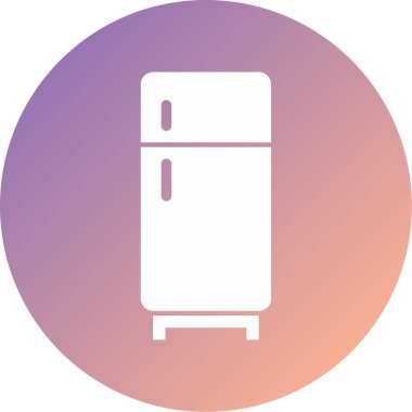 Buzdolabı vektör simgesi işareti