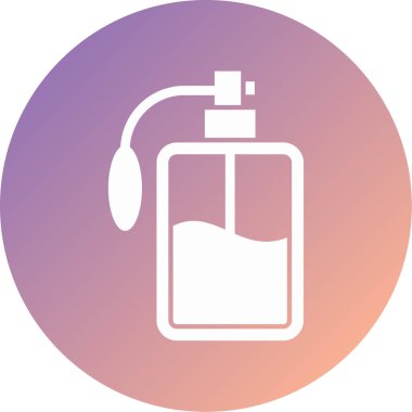 Benzersiz parfüm vektörü simgesi