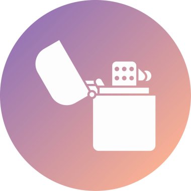 Modern b 'nin vektör illüstrasyonunda çakmak simgesi yok