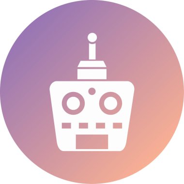 Bir gemi simgesinin vektör çizimi