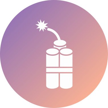 Tek bir simgenin vektör illüstrasyonu