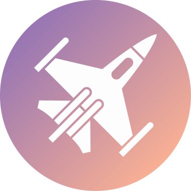 Uçak. Web simgesi basit illüstrasyon