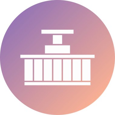 Modern b 'nin vektör illüstrasyonu eksik simgesi