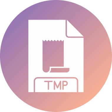 dosya biçimi simgesi, vektör illüstrasyonu