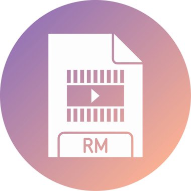 dosya biçimi simgesi, vektör illüstrasyonu