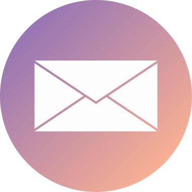 E- posta simgesi vektör illüstrasyonu