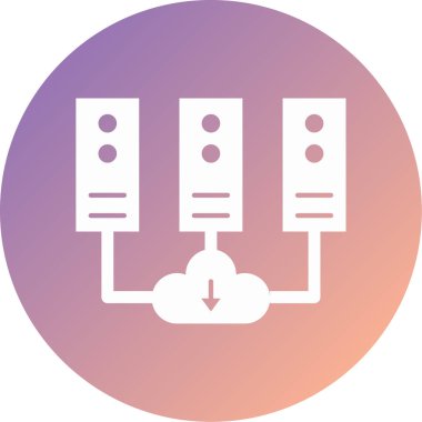 seo modern simgesinin vektör illüstrasyonu