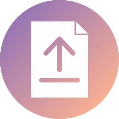 dosya biçimi simgesi, vektör illüstrasyonu