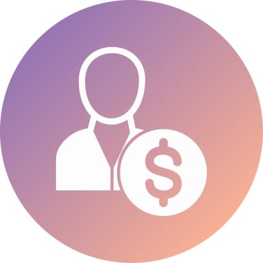 İş simgesinin vektör illüstrasyonu