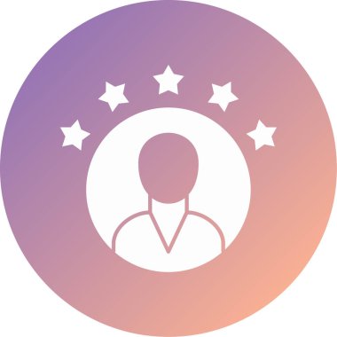 kullanıcı vektörü simgesi modern illüstrasyon